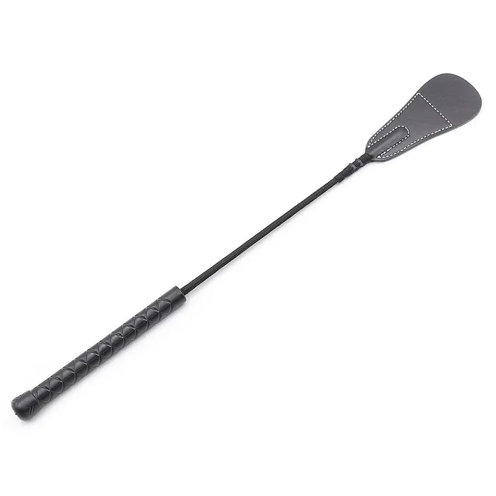 18 PU Hand Bat Crop Black Plesur Company Anal