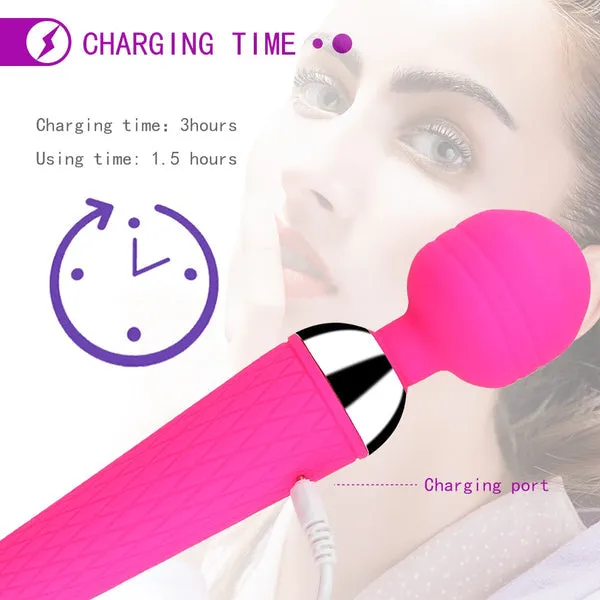 POWERFUL MAGIC WAND AV VIBRATOR SEX TOYS FOR WOMAN CLITORIS STIMULATOR SEX SHOP TOYS FOR ADULTS G SPOT VIBRATING DILDO FOR WOMAN sextoypremium Vibrators