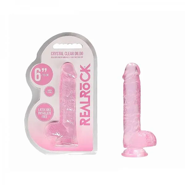 Shots Female Sex Toys Realrock Realistic Dildo 6 Pink