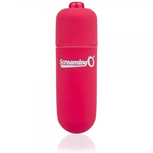 Vibrators Screaming O Screaming O Soft Touch Vooom Bullet Vibrator Red