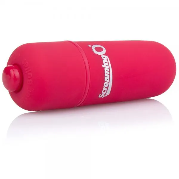 Vibrators Screaming O Screaming O Soft Touch Vooom Bullet Vibrator Red Vibrators Screaming O Screaming O Soft Touch Vooom Bullet Vibrator Red