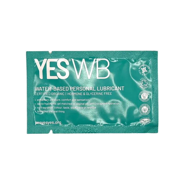 YES Lubricants Lubricants WB Water Based Lubricant 7ml Sachet