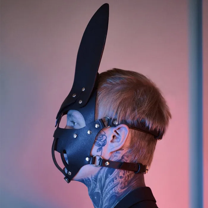 Restraints Kinkpod Masks Bondage Leather Harness Wearble Costumes For Cosplay Face Masks Restraints Kinkpod Masks Bondage Leather Harness Wearble Costumes For Cosplay Face Masks
