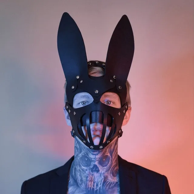 Restraints Kinkpod Masks Bondage Leather Harness Wearble Costumes For Cosplay Face Masks Restraints Kinkpod Masks Bondage Leather Harness Wearble Costumes For Cosplay Face Masks