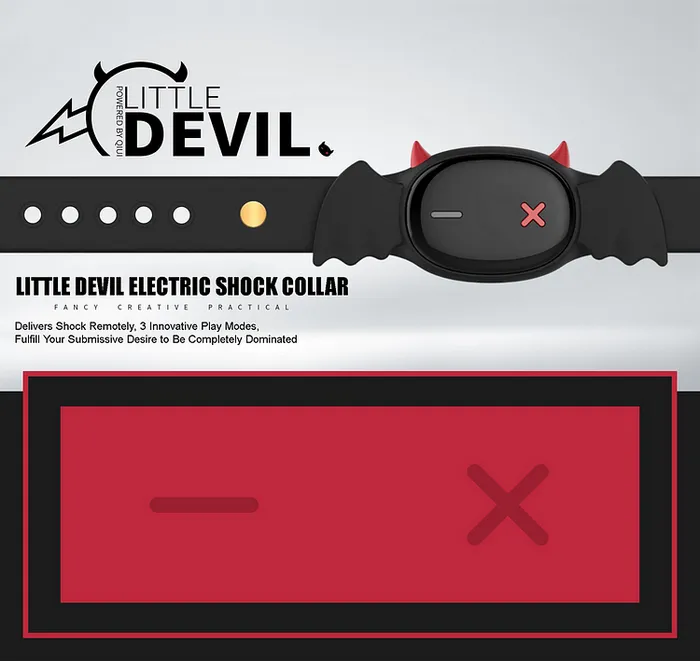 Little Devil Electric Shock Collar babysexlover Vibrators