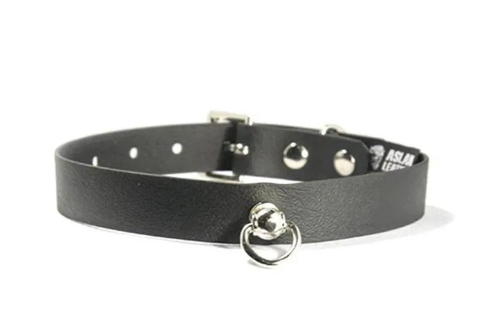 Vibrators Vegan Princess Collar Aslan Leather