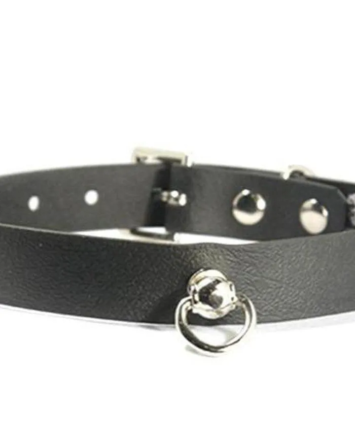 Vibrators Vegan Princess Collar Aslan Leather