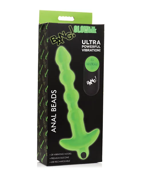 Anal Bang Glow in the Dark 28X Remote Controlled Anal Beads Xr LLC
