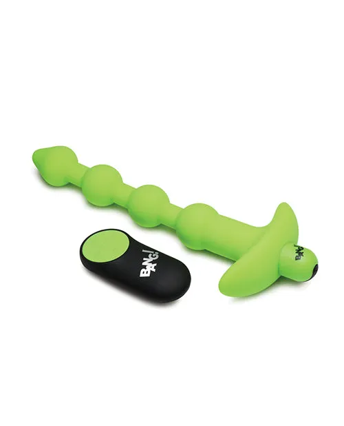 Anal Bang Glow in the Dark 28X Remote Controlled Anal Beads Xr LLC Anal Bang Glow in the Dark 28X Remote Controlled Anal Beads Xr LLC