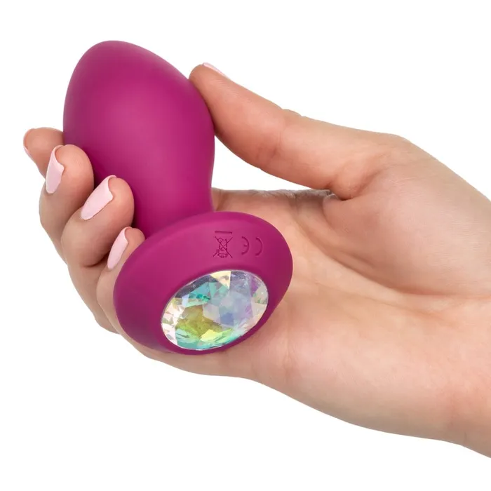 CalExotics Male Sex Toys Power Gem Vibrating Crystal Anal Probe