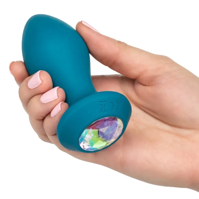CalExotics Male Sex Toys Power Gem Vibrating Crystal Anal Probe