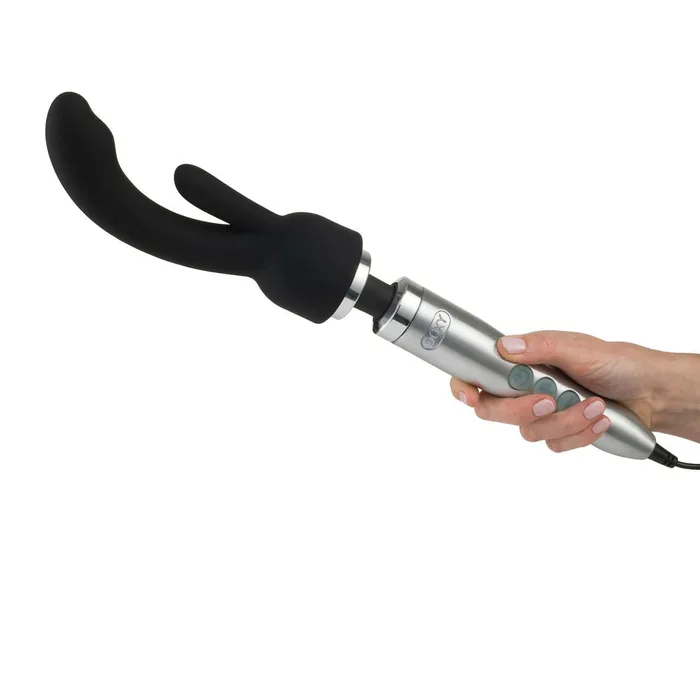 Doxy Rabbit GSpot Number 3 Attachment in Black OS Doxy Female Sex Toys