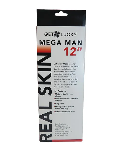 Voodoo Get Lucky 12 Real Skin Flesh Thank Me Now INC Dildos