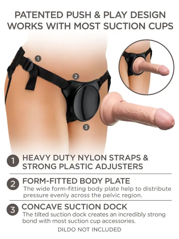 NNN Retail Ltd Female Sex Toys King Cock Beginners Body Dock Harness
