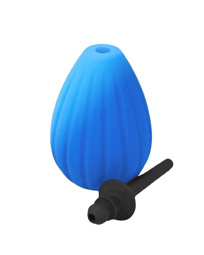 Anal Aneros Prelude Enema Bulb Blue Special Edition Aneros