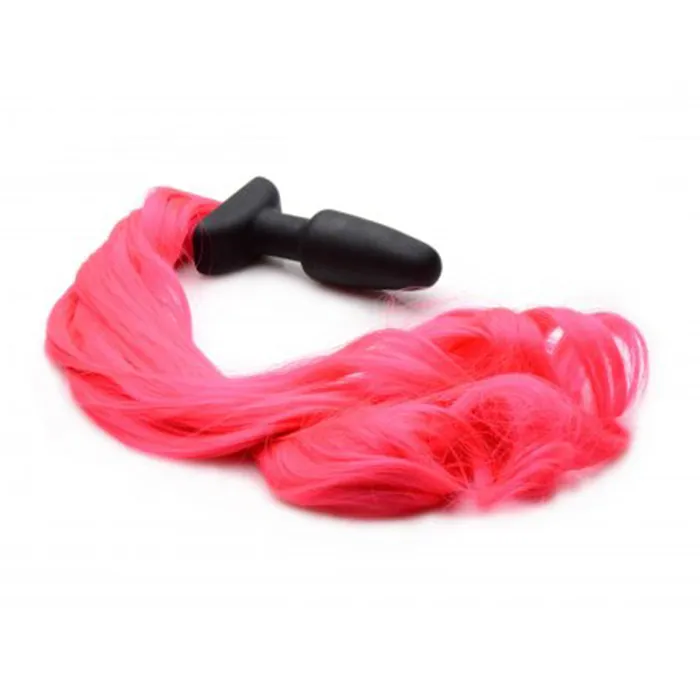 Hot Pink Pony Tail Plug Tailz Anal