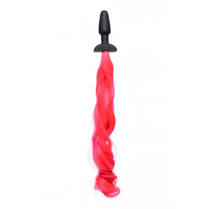 Hot Pink Pony Tail Plug Tailz Anal