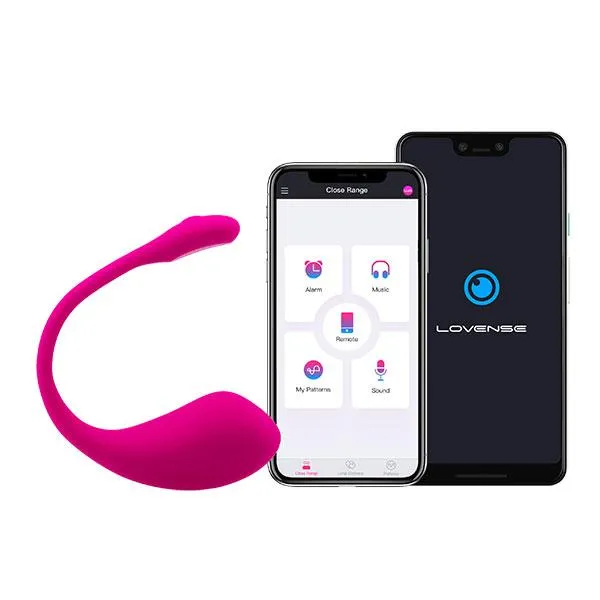 Lovense Lush 2 Bluetooth RemoteControlled Egg Vibrator Lovense Female Sex Toys