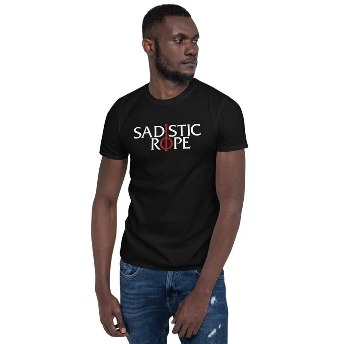 Red System Ventures LLC Vibrators Sadistic Rope Unisex TShirt Red System Ventures LLC Vibrators Sadistic Rope Unisex TShirt