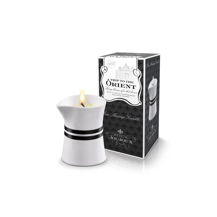 Couples Petits JouJoux Petits Joujoux A Trip to Orient Massage Candle 120ml White