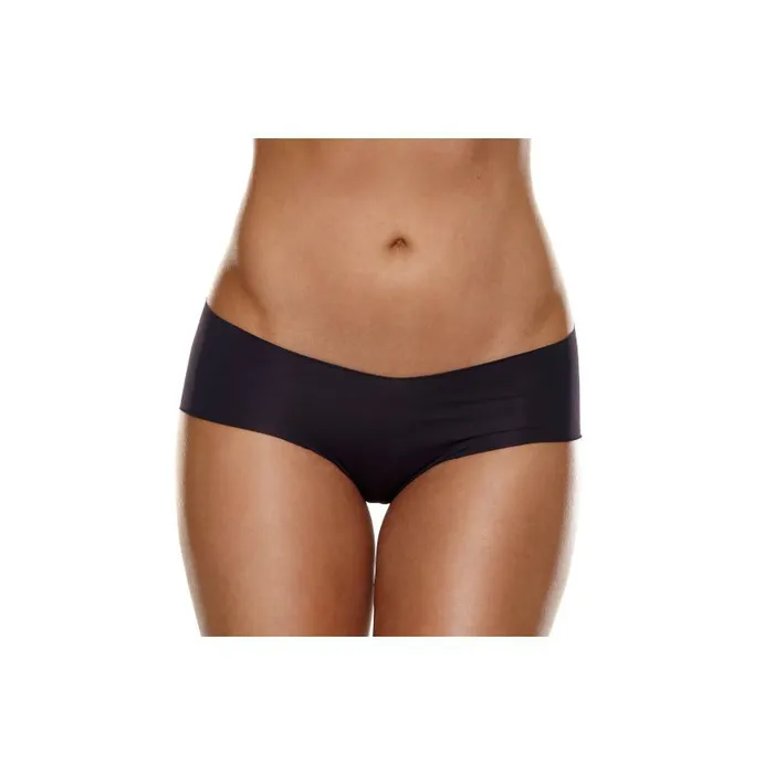 Invisible Bootyshort Black SmallMedium Black Hollywood Curves Anal