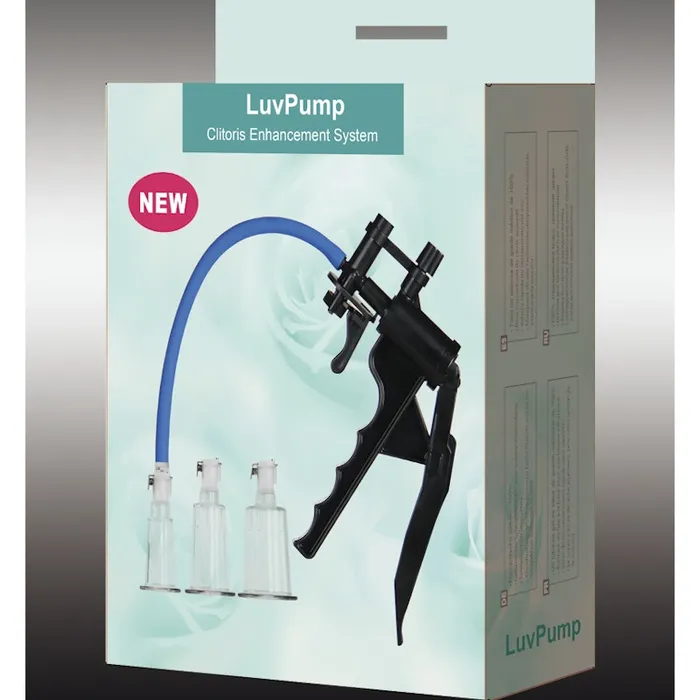 LuvPump Female Sex Toys Clitoral Enhancement Set Clear