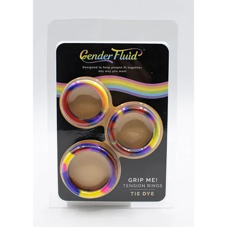 Male Sex Toys Gender Fluid Grip Me Tension Cockrings 3 Pack TieDye Thank Me NowShibari Wands Male Sex Toys Gender Fluid Grip Me Tension Cockrings 3 Pack TieDye Thank Me NowShibari Wands