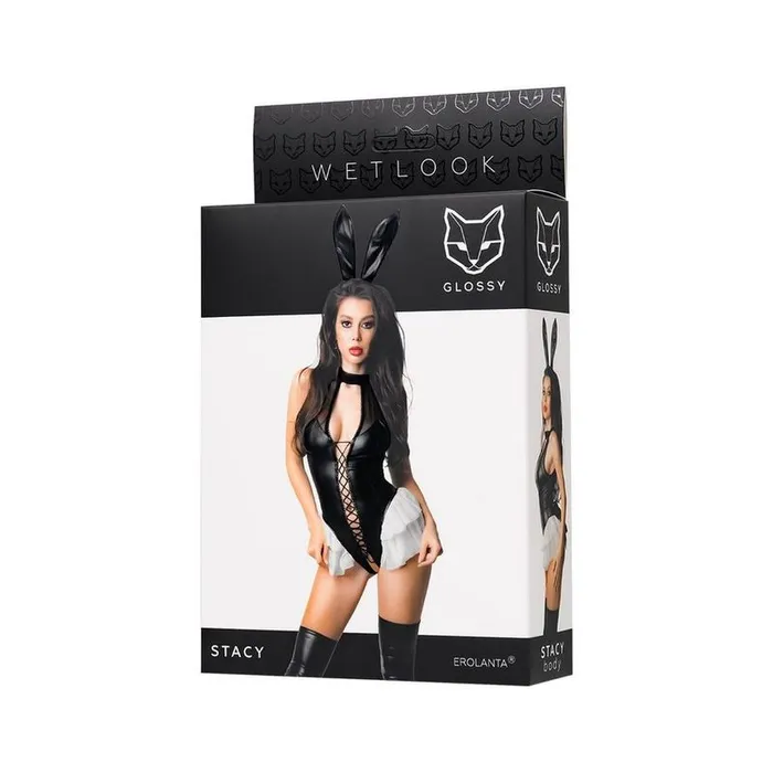 Male Sex Toys Glossy Glossy Stacy Bodysuit Medium