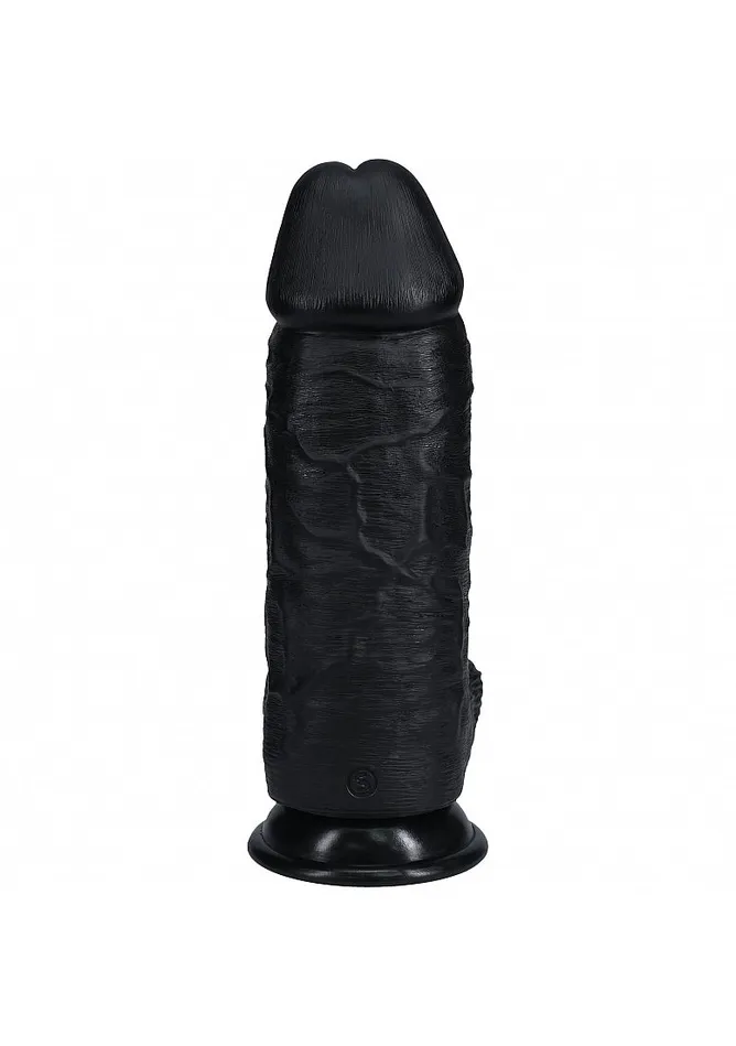 SHOTS Anal REALROCK EXTRA THICK 10 BLACK