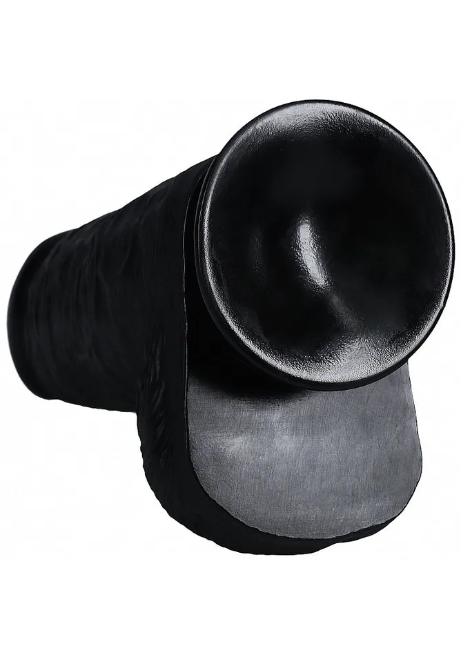 SHOTS Anal REALROCK EXTRA THICK 10 BLACK