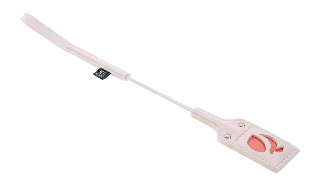 SPORTSHEETS S AND M PEACHES N CREAME RIDING CROP Vibrators