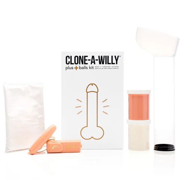 Clone A Willy Female Sex Toys Clone a Willy DIY Vibrating Silicone Penis with Balls Light Tone Clone A Willy Female Sex Toys Clone a Willy DIY Vibrating Silicone Penis with Balls Light Tone