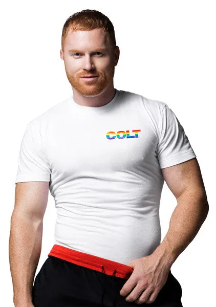 COLT Store COLT Pride Pocket Logo Tee Vibrators