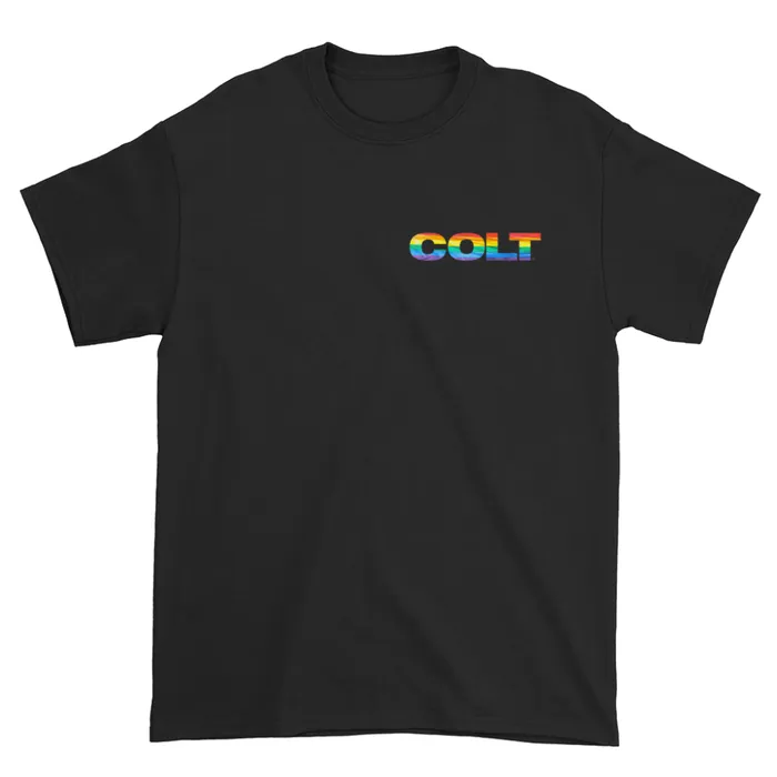 COLT Store COLT Pride Pocket Logo Tee Vibrators