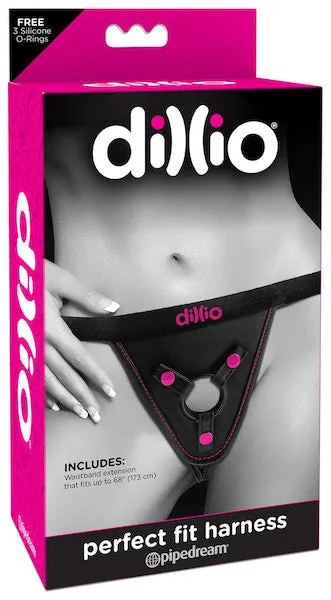 Dillio Perfect Fit Harness Pink Calvista Female Sex Toys Dillio Perfect Fit Harness Pink Calvista Female Sex Toys
