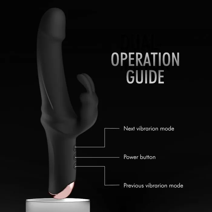 Female Sex Toys FRISKY BUSINESS SG Blissful Duo Delight Dual Motor Powerful Vibrator