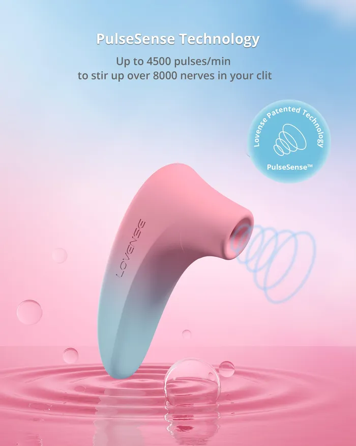 Female Sex Toys Lovense Lovense Tenera 2 AppControlled Clitoral Suction Stimulator