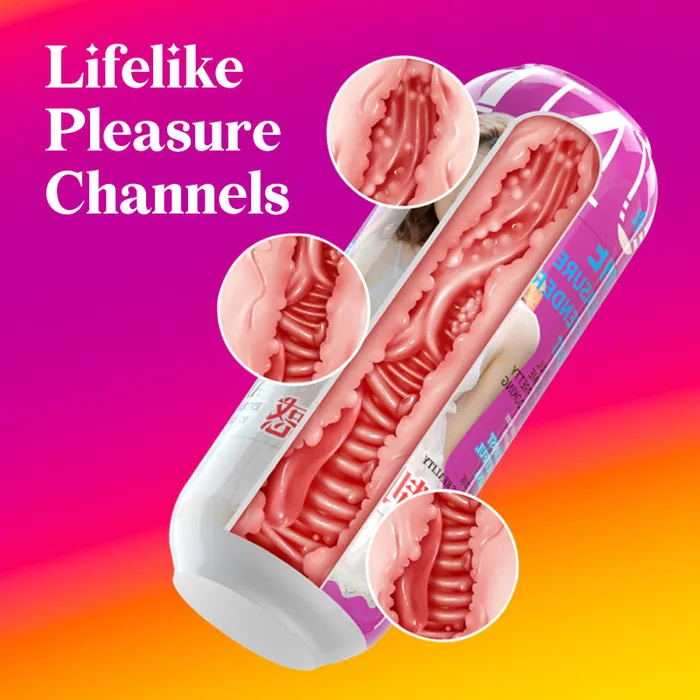FRISKY BUSINESS SG Male Sex Toys Double Duty Desire Manual Masturbator