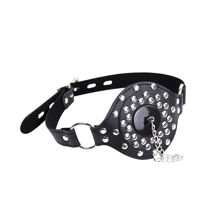 FRISKY BUSINESS SG Male Sex Toys Plugged Silence BDSM Mouth Gag With Plug