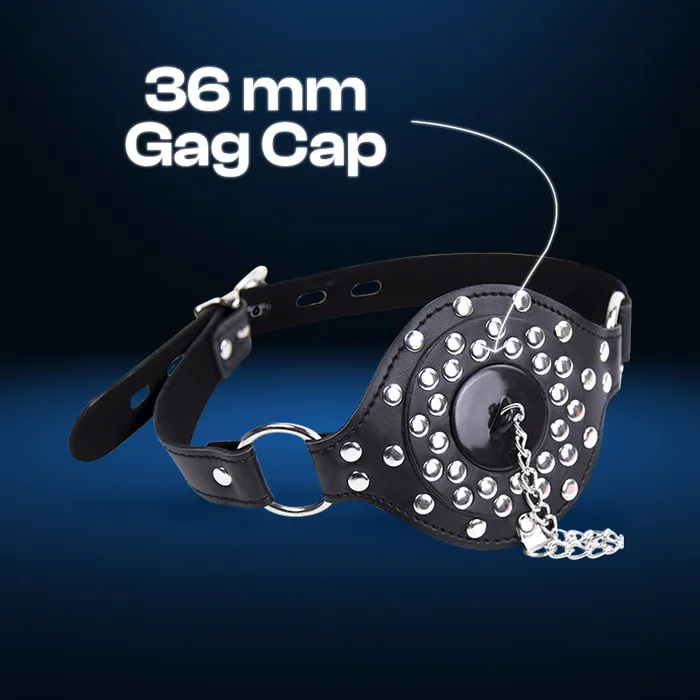 FRISKY BUSINESS SG Male Sex Toys Plugged Silence BDSM Mouth Gag With Plug