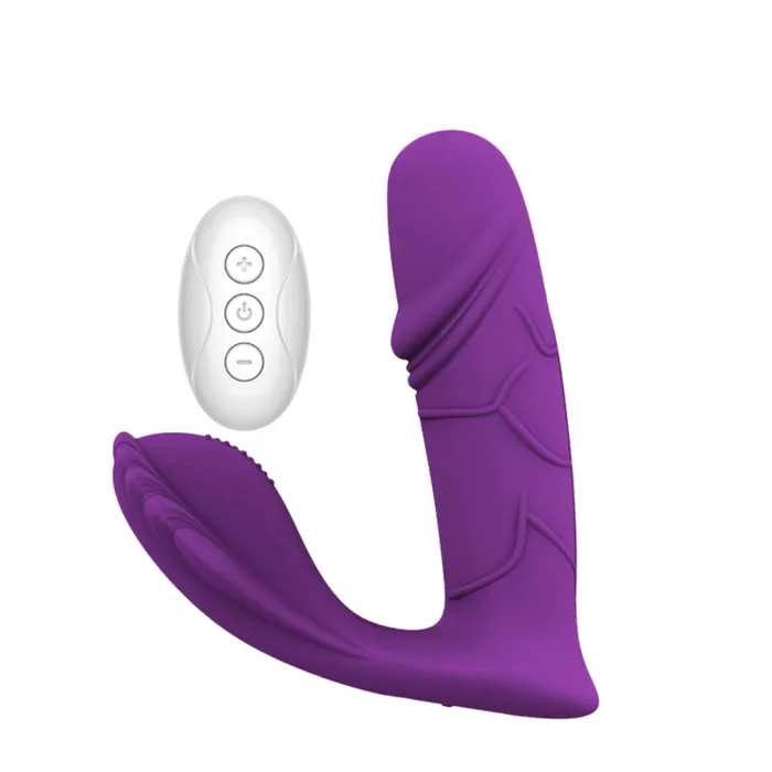 FRISKY BUSINESS SG Vibrators AK47 Thrusting Wearable Vibrator
