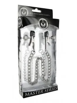 Master Series Ox Bull Nose Nipple Clamps Windsor Wholesale Male Sex Toys Master Series Ox Bull Nose Nipple Clamps Windsor Wholesale Male Sex Toys