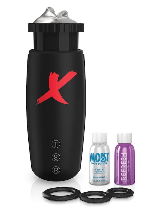 PDX Elite MotoBator Suction Thrusting Masturbator Wholesale Solutions Ltd Male Sex Toys
