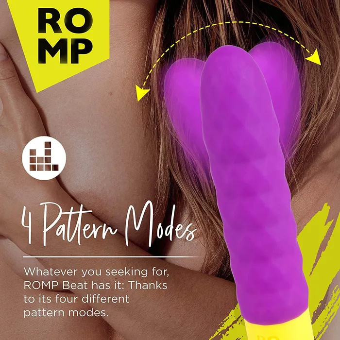 Romp Vibrators Romp Beat Bullet Vibrator Purple