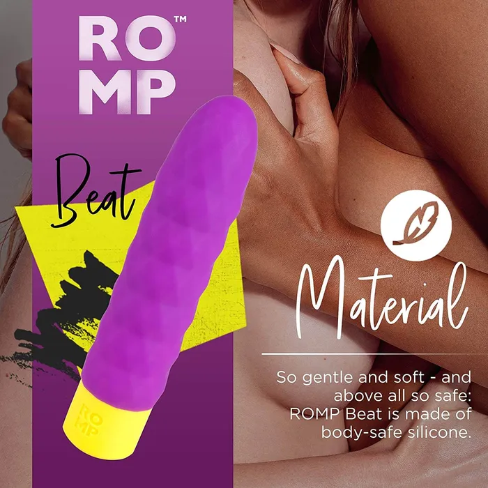 Romp Vibrators Romp Beat Bullet Vibrator Purple