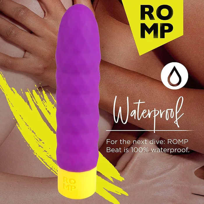 Romp Vibrators Romp Beat Bullet Vibrator Purple