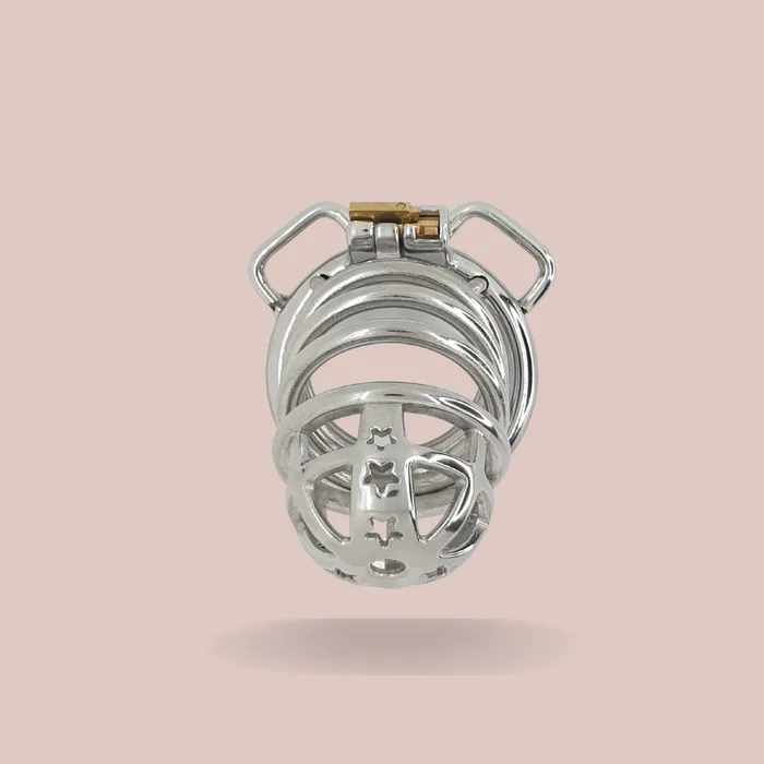 The Starburst Chastity Cage With Chastity Belt House of Chastity Male Sex Toys