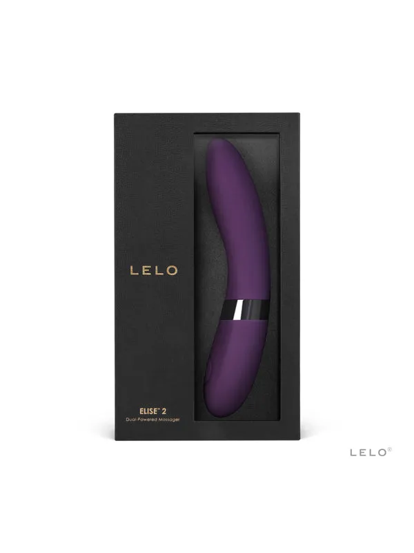Vibrators Calvista LELO Elise 2 Plum Vibrators Calvista LELO Elise 2 Plum