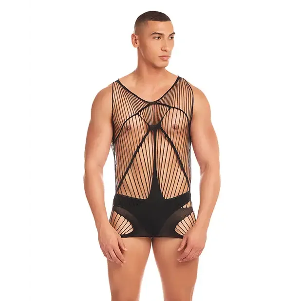 Anal Rene Rofe Rainbow Party Automatic Long Tank Black