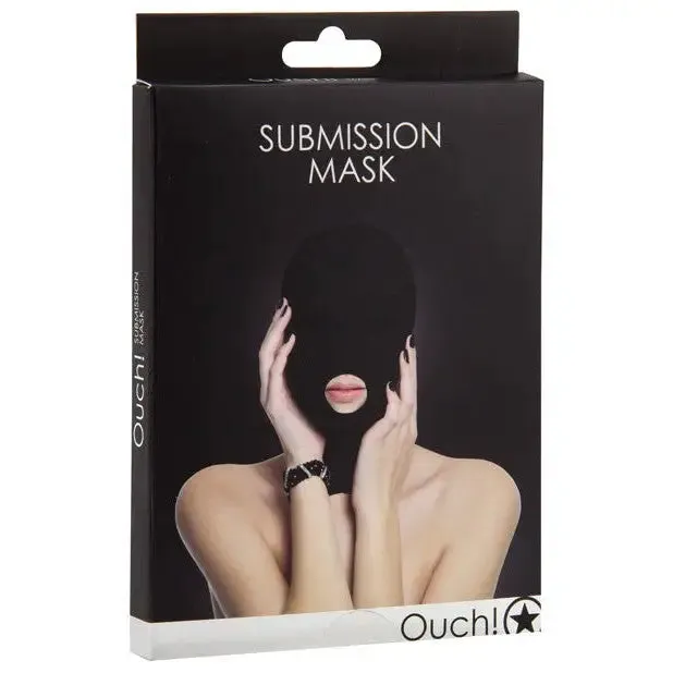 Anal SHOTS AMERICA Shots Ouch Submission Mask Black